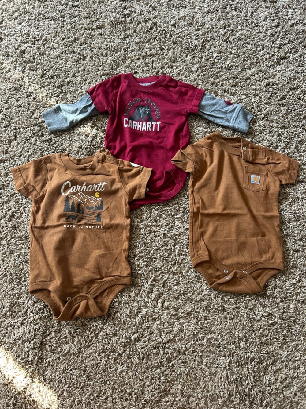 Carhartt Baby Bodysuits